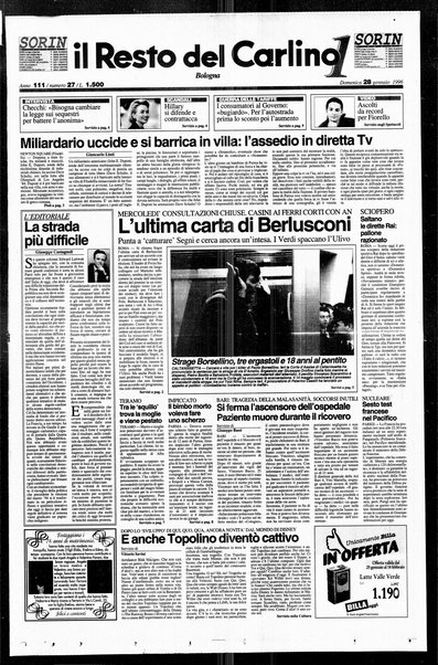 Il Resto del Carlino : giornale dell'Emilia